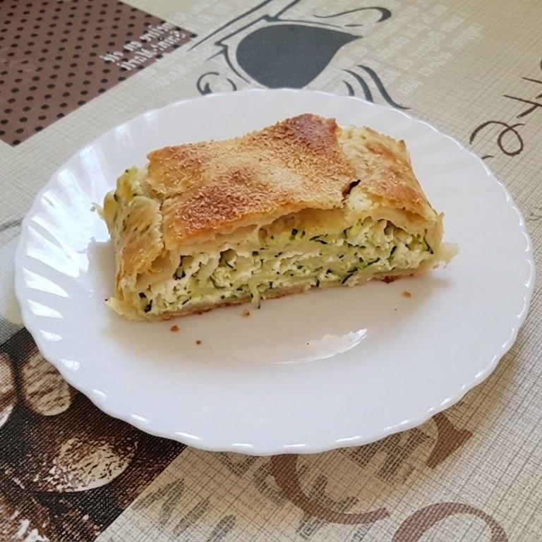 Štrudla od tikvica i sira